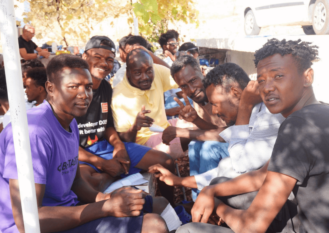 Repas pour les migrants de La Maison